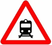 Nueva señal paso a nivel sin barreras