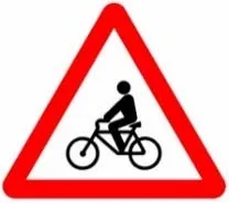 Nueva señal paso para ciclistas
