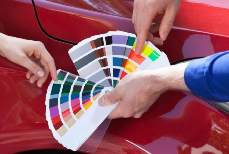 Tipos de acabados en pintura para coches