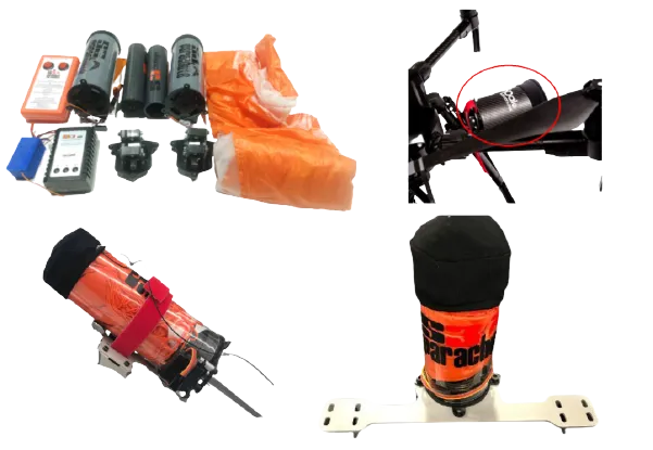 Paracaídas y accesorios