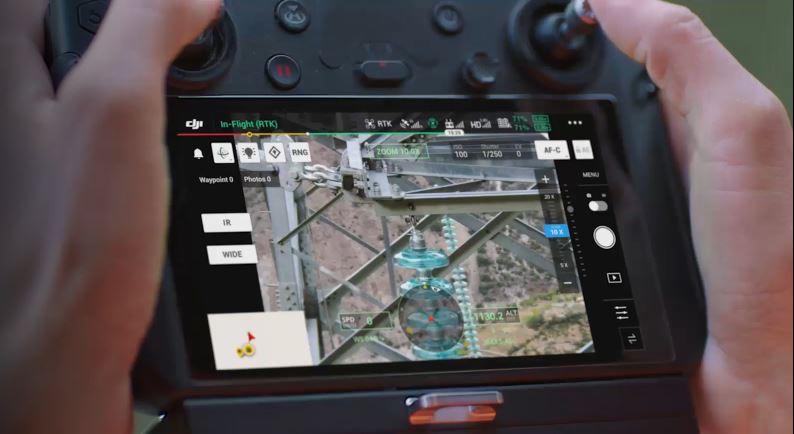 DJI Matrice 300 inspección