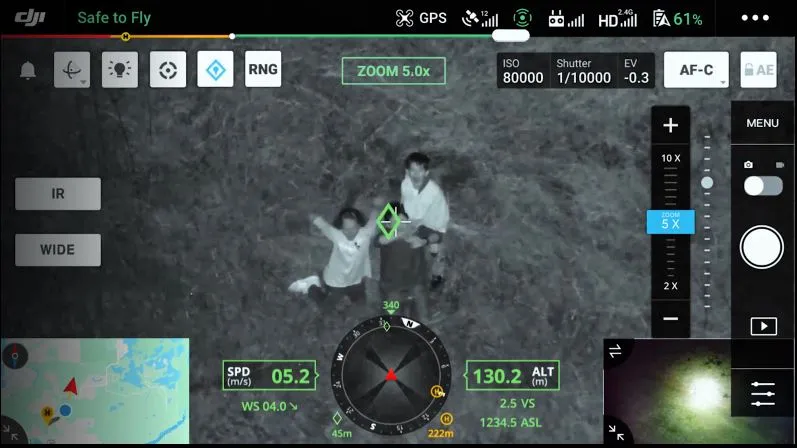 DJI Matrice 300 salvamento