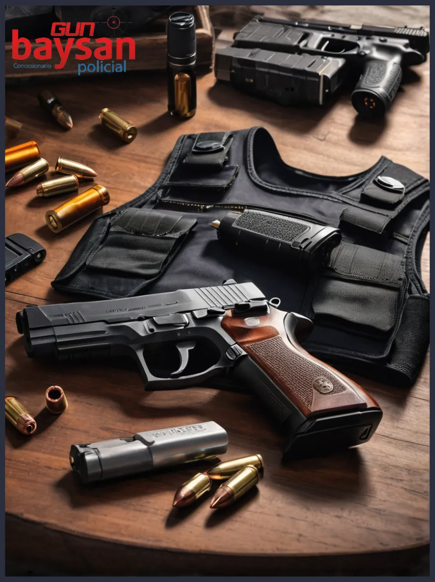 Equipamiento básico para policía y cuerpos de seguridad