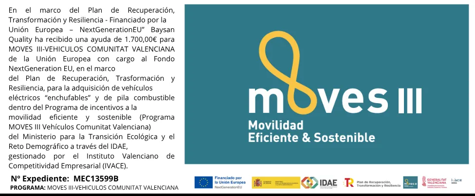 Subvención Baysan Quality 1