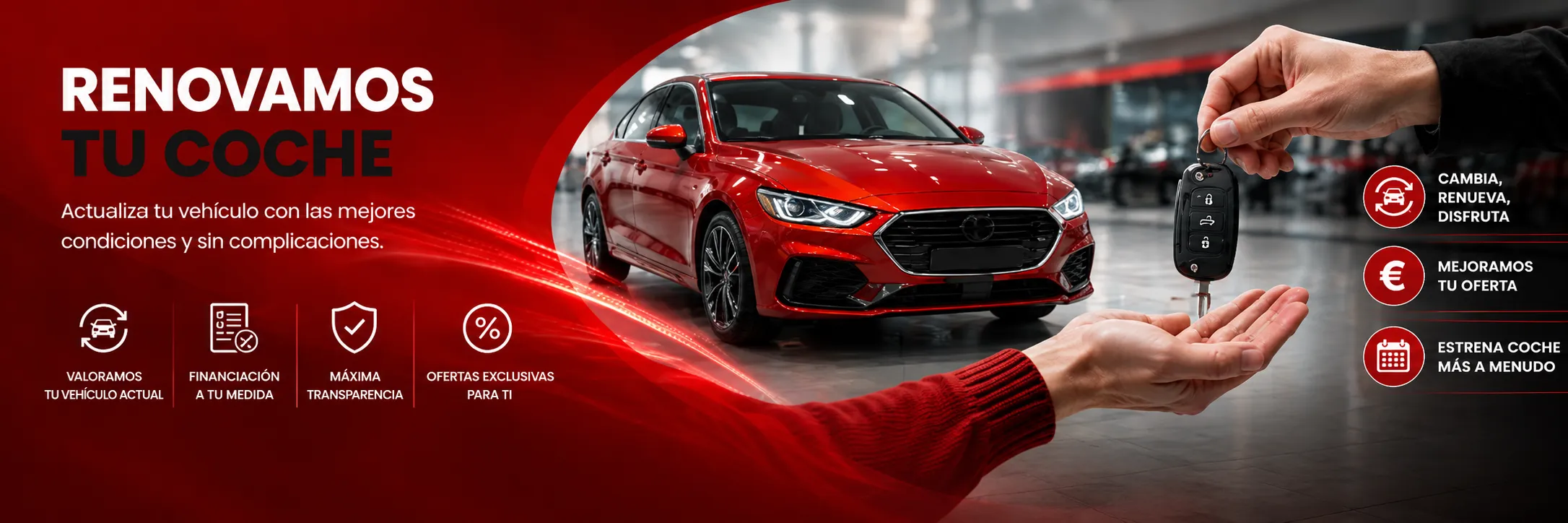 Cabecera Renovamos tu coche | Baysan Quality